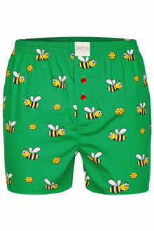 Wijde boxershorts heren met print 3-pack Veelkleurig - XL