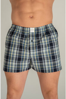 Wijde boxershorts heren multipack assorti mix d815 Blauw - XL