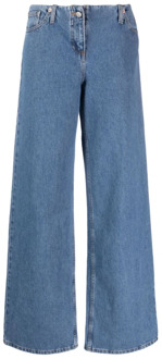 Wijde pijp denim jeans Magda Butrym , Blue , Dames - M,S,Xs