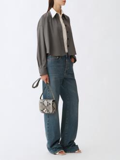 Wijdvallende Jeans Blauw