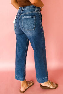 Wijdvallende Jeans Blauw