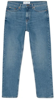 Wijdvallende jeans met taps toelopende pijpen Samsøe Samsøe , Blue , Heren - W33 L32,W32 L32,W31 L32,W30 L32,W34 L32