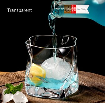 Wijn Cocktail Glas Whisky Korte Glas Europese Japanse Bar Creatieve Persoonlijkheid Whisky Bier Glas Verre Drinken Brandy Cup transparant