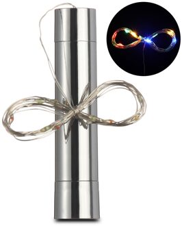 Wijn Fles Fairy Starry String Lights 10/20Leds Wijn Stopper Batterij Kurk Voor Party Kerst Xmas Lamp (zonder Batterij) veelkleurig / 2m