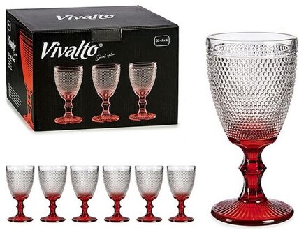 Wijn Glas (1 Pcs) (9X9X17 Cm)