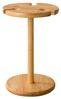 Wijn Glas Droogrek Bamboe Opslag Plank Fles Display Houder Kantoor Huis Keuken Benodigdheden