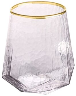 Wijn Glazen Huis Gehamerd Beker Glass Cups Bar Rode Wijn Diamant Champagne Brandy Bruiloft Nordic Luxe Drinkware