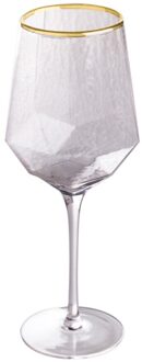 Wijn Glazen Huis Gehamerd Beker Glass Cups Bar Rode Wijn Diamant Champagne Brandy Bruiloft Nordic Luxe Drinkware
