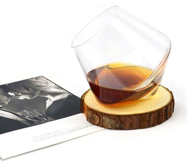 Wijn Glazen Whiskey Roterende Hoge Buik Sigaar Cocktail Drinken Wijn Cup Tumbler Down Bar Bril