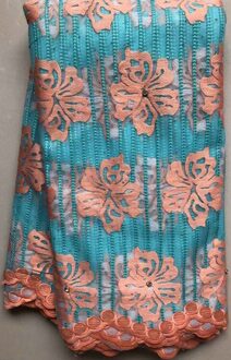 Wijn Kant Afrikaanse Franse Netto Kant Stof Tulle Mesh Kant Bruids Nigeriaanse Trouwjurk Kant Voor Vrouw VLL4699 AS PIC2