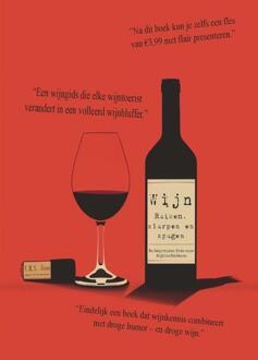 WIJN: Ruiken, slurpen en spugen -  Y.H.S. Boon (ISBN: 9789465114019)