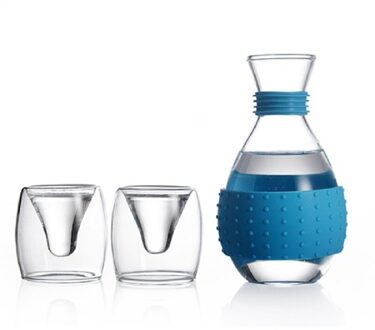 Wijn Set Vodka Heupfles 150Ml Fles 15Ml 45Ml Positieve En Negatieve Geest Bar Thuis Bar Sets pot Wijn Sake Heupfles En Cup