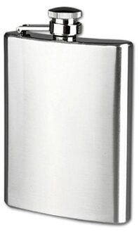 Wijn Whisky Pot Fles 5 Oz Rvs Pocket Heupfles Alcohol Whiskey Liquor Schroefdop B Tainless staal 10OZ