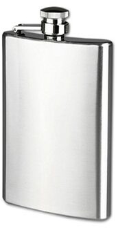Wijn Whisky Pot Fles 5 Oz Rvs Pocket Heupfles Alcohol Whiskey Liquor Schroefdop B Tainless staal 18OZ