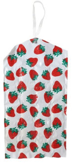 Wijnfles koeler/wijnkoeler Aardbei - zomer print - aardbeien