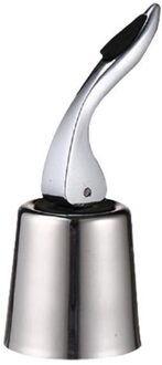 Wijnfles Stopper Staal Herbruikbare Lekvrij Siliconen Wijn Keuken Verse Drank Fles Saver Sealer Bar Accesso I6T5