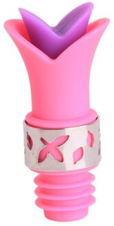 Wijnfles Stoppers Siliconen Goedgekeurd Food Grade Duurzaam Wijn Schenker Thuis Keuken Bar Gereedschap Groen/Roze/Paars GI872575