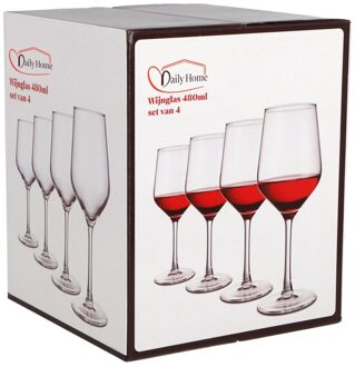 Wijnglas 480ml Set Van 4
