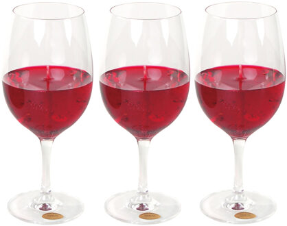 Wijnglas kaars - 3x - wijn geur - rode wijn kaars - Moederdag of verjaardag cadeau wijnliefhebber