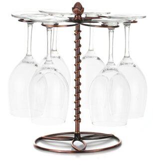 Wijnglas Rek Rode Wijn Glas Droogrek Glas Rack 6 Wijn Glas Glaswerk Opslag Display Rack Stand-staande Wijn Glas