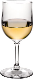 Wijnglas Tulp - SAN kunststof - 25 cl - onbreekbaar - herbruikbaar - wijnglazen