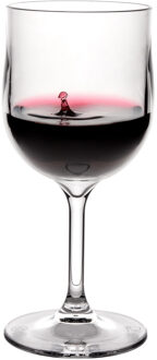Wijnglas Tulp - SAN kunststof - 30 cl - onbreekbaar - herbruikbaar - wijnglazen