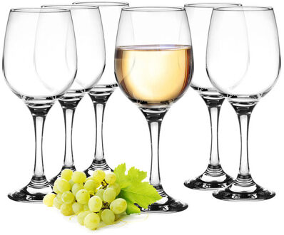 Wijnglazen - 6x - Beaujolais - 300 ml - glas