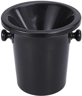 Wijnproeverij Kwispedoor Zwarte Wijn Kwispedoor Wijn Dump Emmer Plastic Ronde Dubbele Oren Ijsemmer Wijn Proeven Accessoires