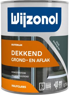 Wijzonol Dekkend Halfglans - 0,75l - 9328 - Antiekgroen