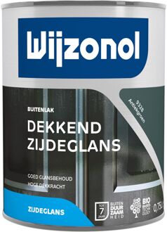 Wijzonol Dekkend Zijdeglanslak - 0,75l - 9328 - Antiekgroen