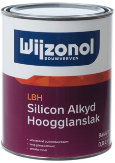 Wijzonol LBH Silicon Alkyd Hoogglanslak - 05 liter