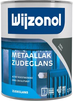 Wijzonol Metaallak Zijdeglans 9450 Zwart 750ml