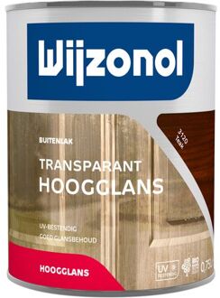 Wijzonol Transparant Hoogglanslak - 0,75l - 3120 - Teak