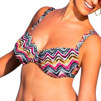 Wiki Jamaica Adjustable Bikini Top Versch.kleure/Patroon - B 75,B 80,B 90,C 70,C 75,C 80,C 85,D 70,D 75,D 85,D 90,E 70,E 80,E 85,F 70,F 80