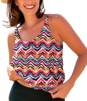 Wiki Jamaica Tankini Top Versch.kleure/Patroon - C/D Large,C/D Medium,C/D Small,C/D XL,C/D XXL,E/F Large,E/F Medium,E/F Small