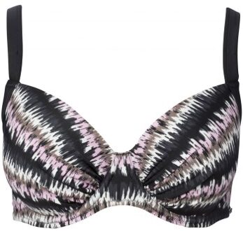 Wiki Santa Lucia Balconette Bikini Top * Actie * Versch.kleure/Patroon,Zwart - E 80,F 80,G 70
