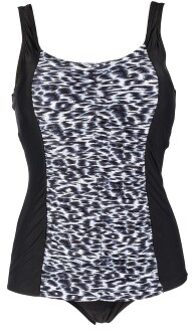 Wiki Swimsuit Luciana Plus * Actie * Zwart,Versch.kleure/Patroon - 38/40,42/44,46/48,50/52,54/56