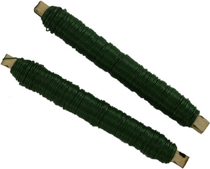 Wikkeldraad ijzer groen 2x100 gram