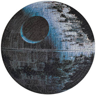 Wild and Wolf Star Wars Double-Sided Death Star 1000pc Puzzle