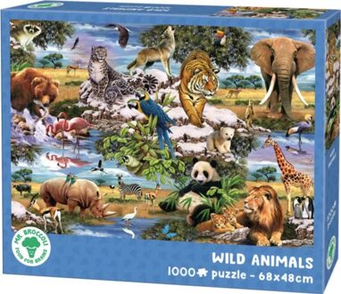 Wild Animals Puzzel (1000 stukjes)