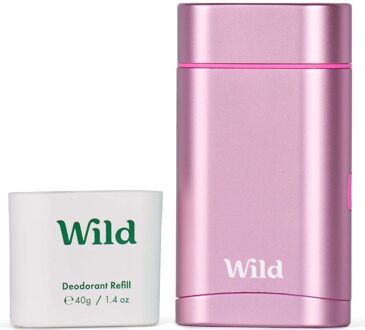 WILD Cherry Blossom Deodorant in Pink Case 40g