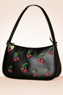 Wild Cherry handtas in zwart Zwart/Multicolour