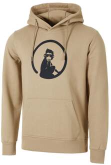 Wild Logo Sweater Met Capuchon Heren-Beige,Donkerblauw - XL