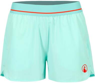 Wild Match 2in1 Shorts Dames-Turkoois,Rood - XL