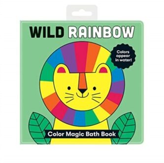Wild Rainbow Color Magic Bath Book - Mudpuppy