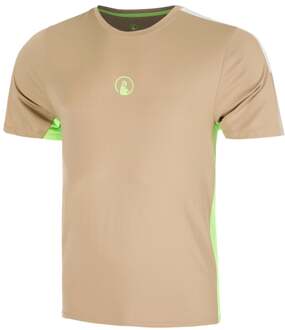 Wild Receiver Verti T-shirt Heren-Beige,Veelkleurig - XS