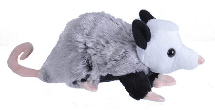 Wild Republic buidelrat knuffel - 13 cm - pluche - Opossum - knuffeldier - buideldieren