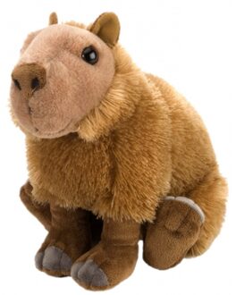 Wild Republic capibara knuffel - 30 cm - Pluche - waterzwijn - knuffeldieren - knaagdieren