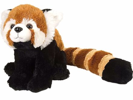 Wild Republic Cuddlekins knuffel: panda 30 cm bruin/zwart