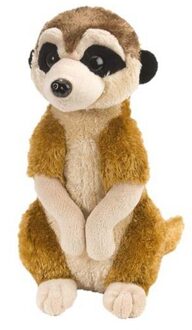 Wild Republic Cuddlekins Knuffel: Stokstaartje 30 Cm Bruin